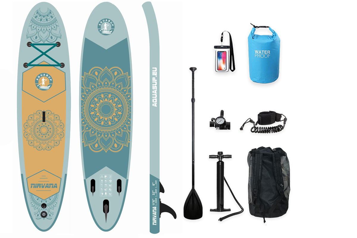 LIMITED EDITION AquaSup Nirvana 11.6” (350cm) Package