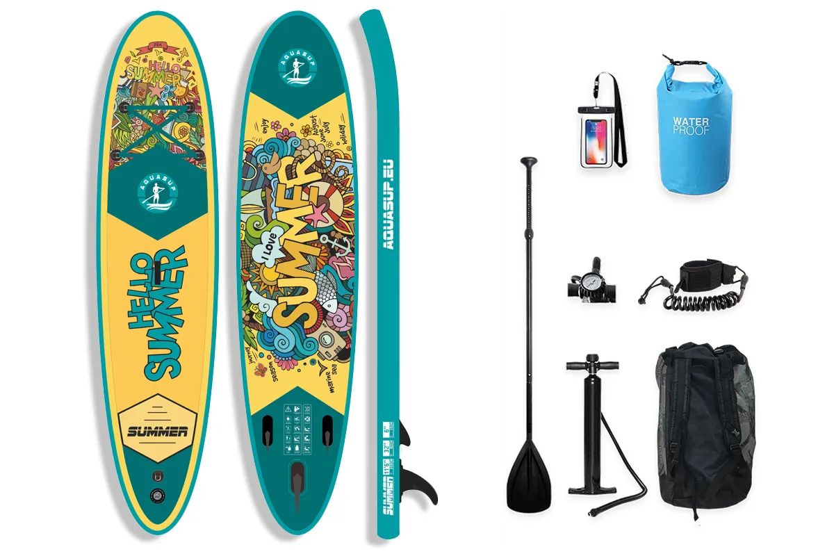 LIMITED EDITION AquaSup Summer 11.6” (350cm) Package